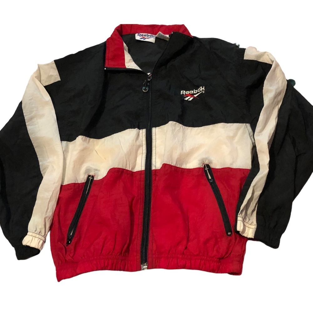 Unisex M Junior vintage 90’s Reebok jacket like new barely worn